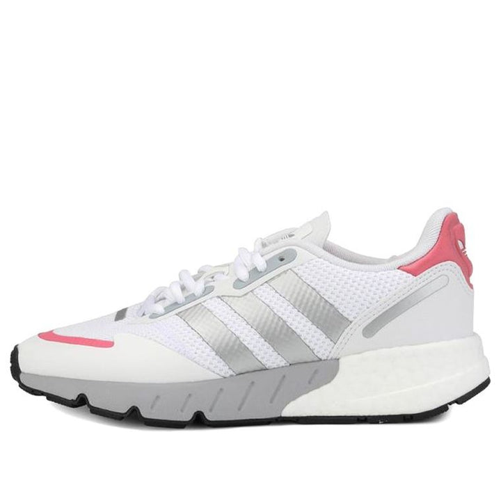 ADIDAS ZX 1K BOOST WHITE SILVER METALLIC WOMENS