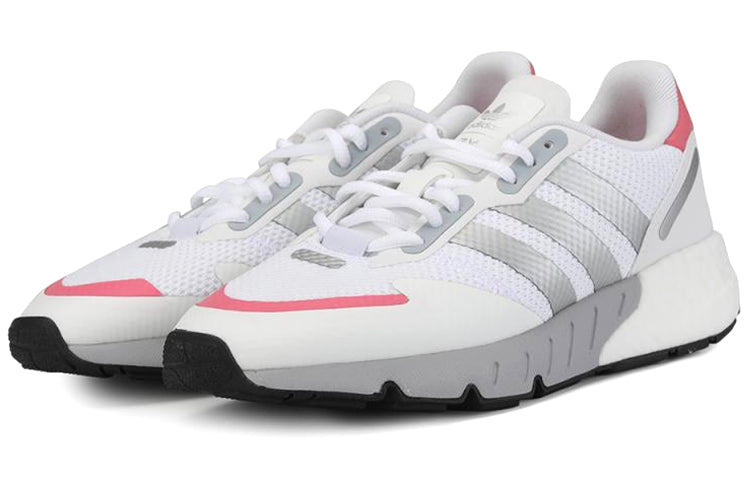 ADIDAS ZX 1K BOOST WHITE SILVER METALLIC WOMENS