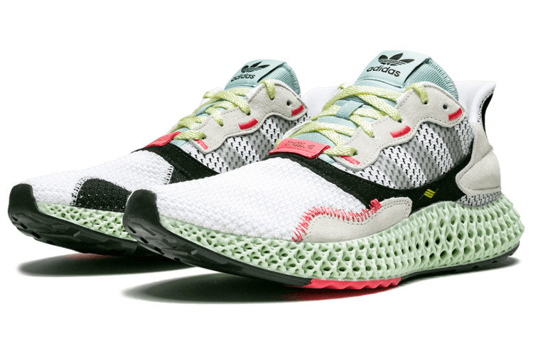 ADIDAS ZX 4000 4D WHITE GREY