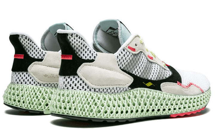 ADIDAS ZX 4000 4D WHITE GREY