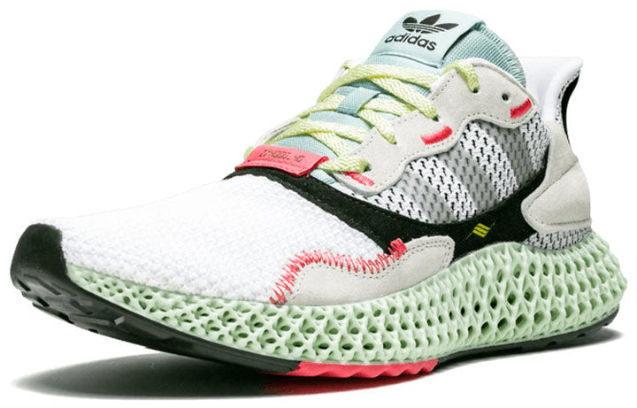ADIDAS ZX 4000 4D WHITE GREY