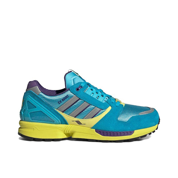 ADIDAS ZX 8000 CONSORTIUM BLUE GLOW UNITY PURPLE — Stock 