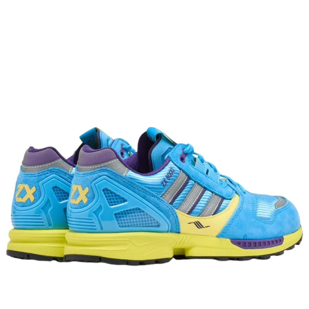 ADIDAS ZX 8000 CONSORTIUM BLUE GLOW UNITY PURPLE — Stock 