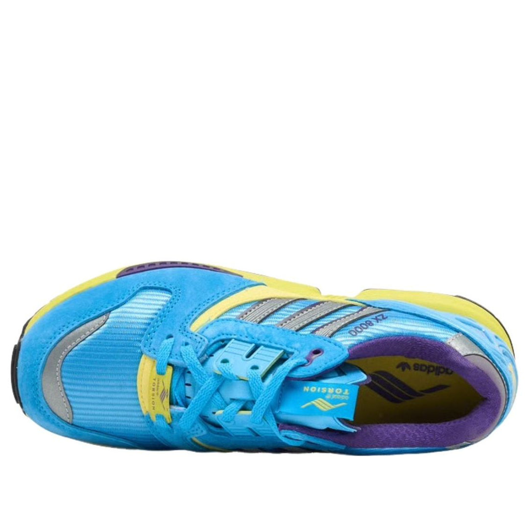 ADIDAS ZX 8000 CONSORTIUM BLUE GLOW UNITY PURPLE — Stock 