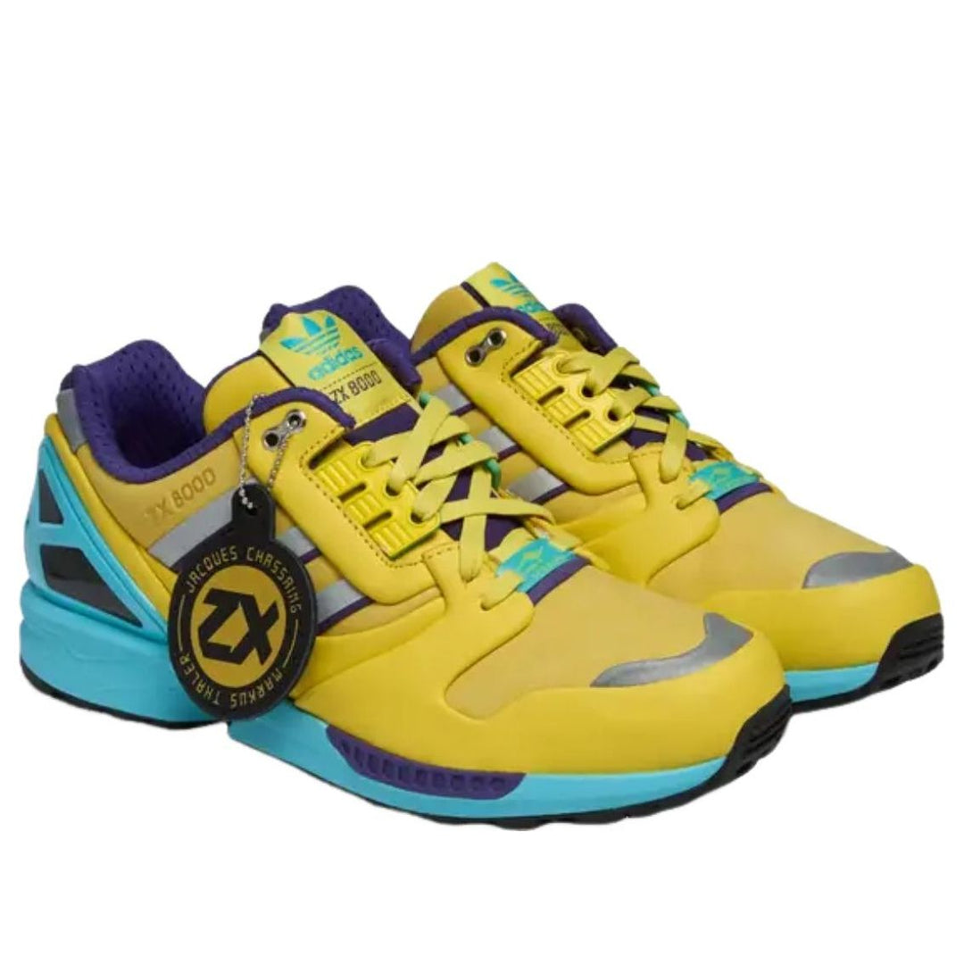 ADIDAS ZX 8000 CONSORTIUM YELLOW BLUE GLOW