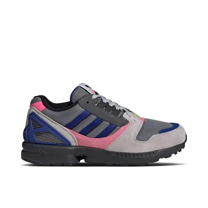 ADIDAS ZX 8000 GREY BLUE LUCID PINK — Stock 