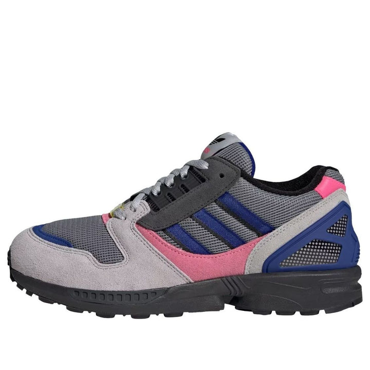 ADIDAS ZX 8000 GREY BLUE LUCID PINK — Stock 