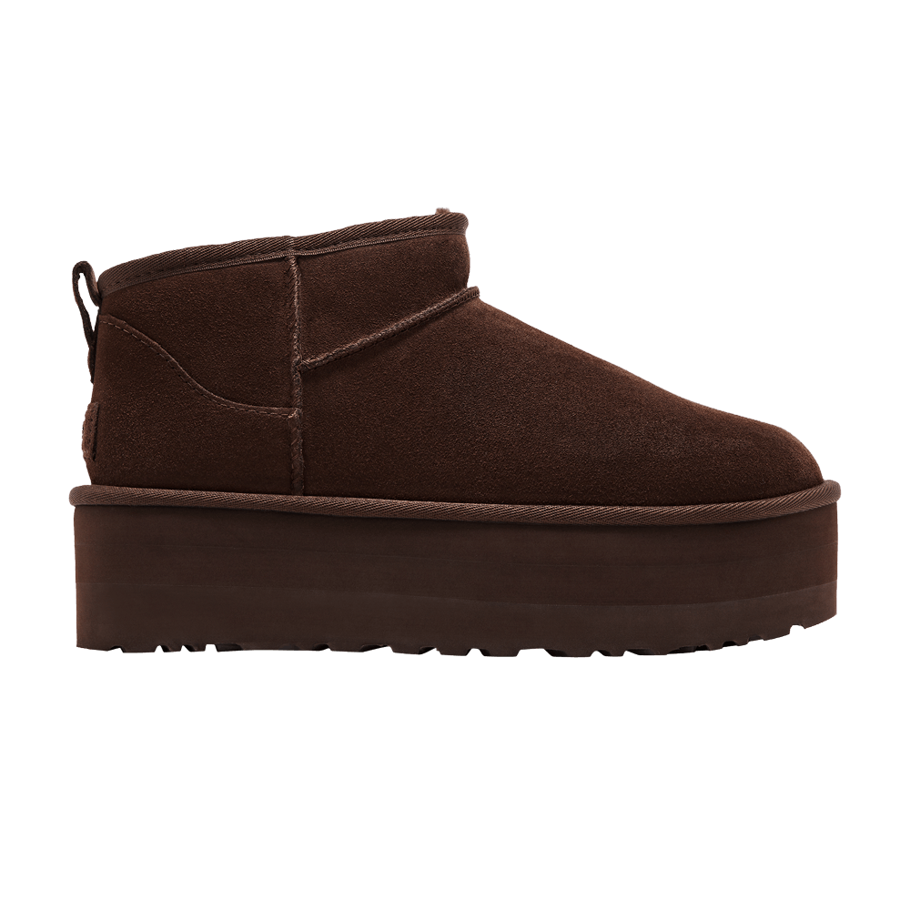 UGG CLASSIC ULTRA MINI PLATFORM BOOT BURNT CEDAR (WOMEN&