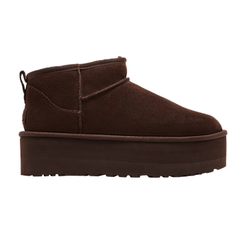 UGG CLASSIC ULTRA MINI PLATFORM BOOT BURNT CEDAR (WOMEN'S) — Stock