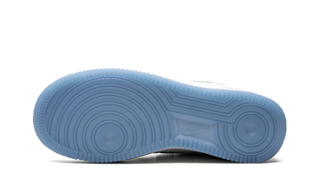 NIKE AIR FORCE 1 LOW UV REACTIVE SWOOSH UNIVERSITY BLUE WOMENS