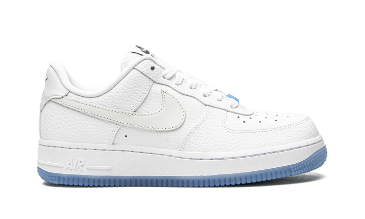 NIKE AIR FORCE 1 LOW UV REACTIVE SWOOSH UNIVERSITY BLUE WOMENS