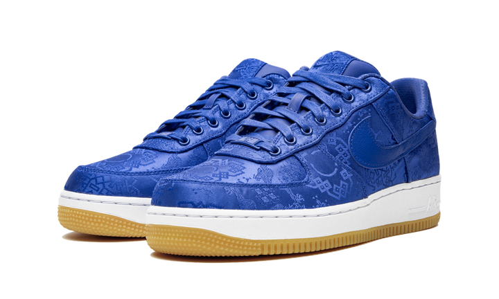 NIKE AIR FORCE 1 X CLOT BLUE SILK