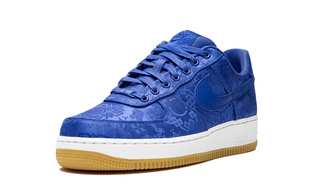 NIKE AIR FORCE 1 X CLOT BLUE SILK