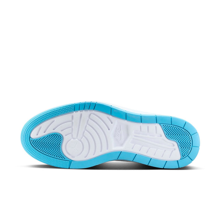 AIR JORDAN 1 ELEVATE HIGH WHITE DARK POWDER BLUE WOMENS