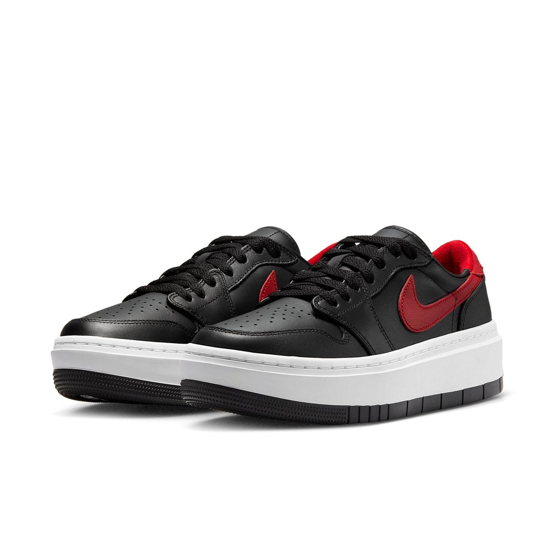 AIR JORDAN 1 ELEVATE LOW BLACK GYM RED WOMENS