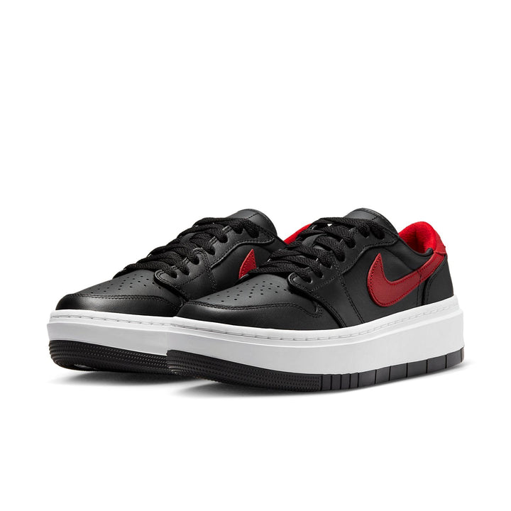 AIR JORDAN 1 ELEVATE LOW BLACK GYM RED WOMENS