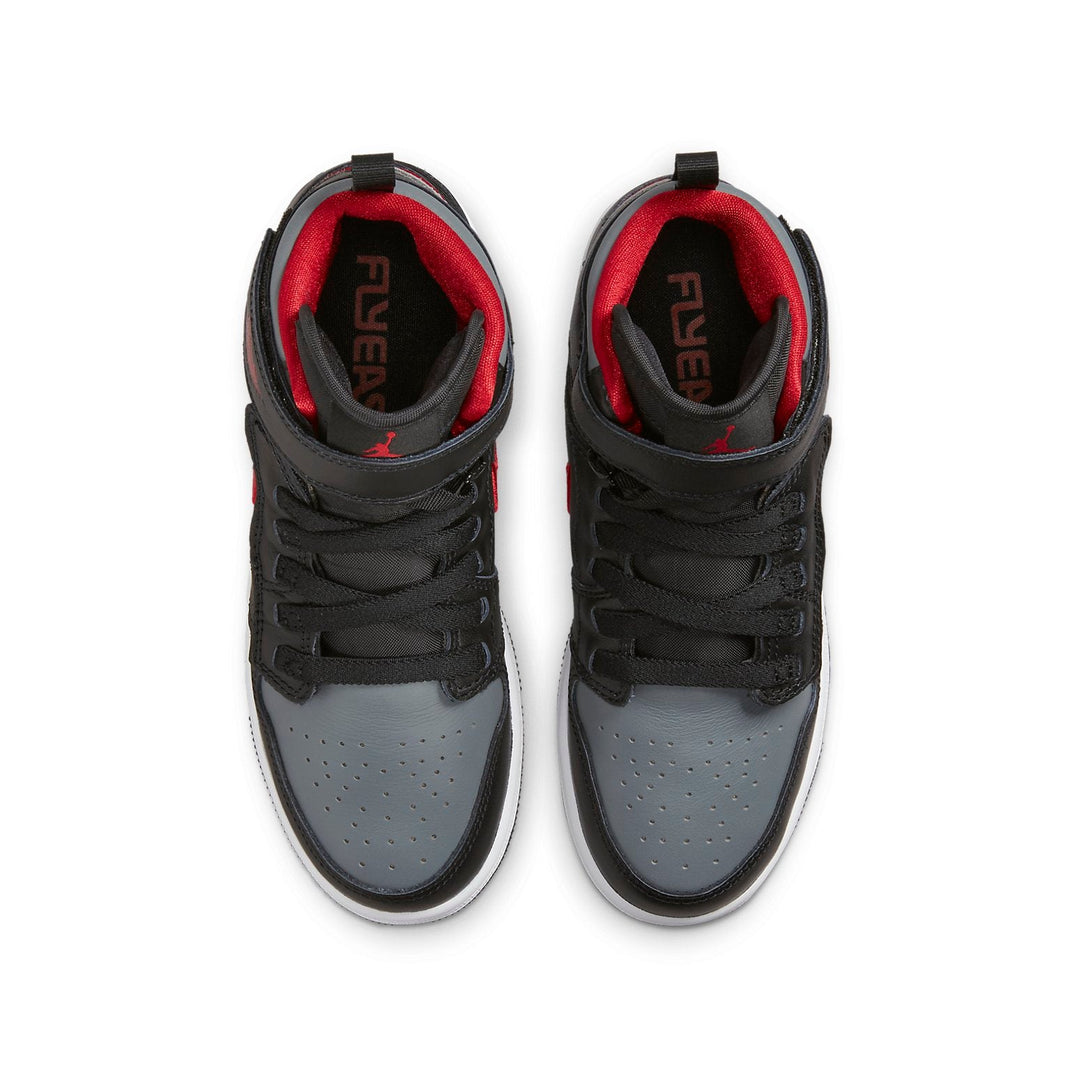 AIR JORDAN 1 FLYEASE BLACK GYM RED GS
