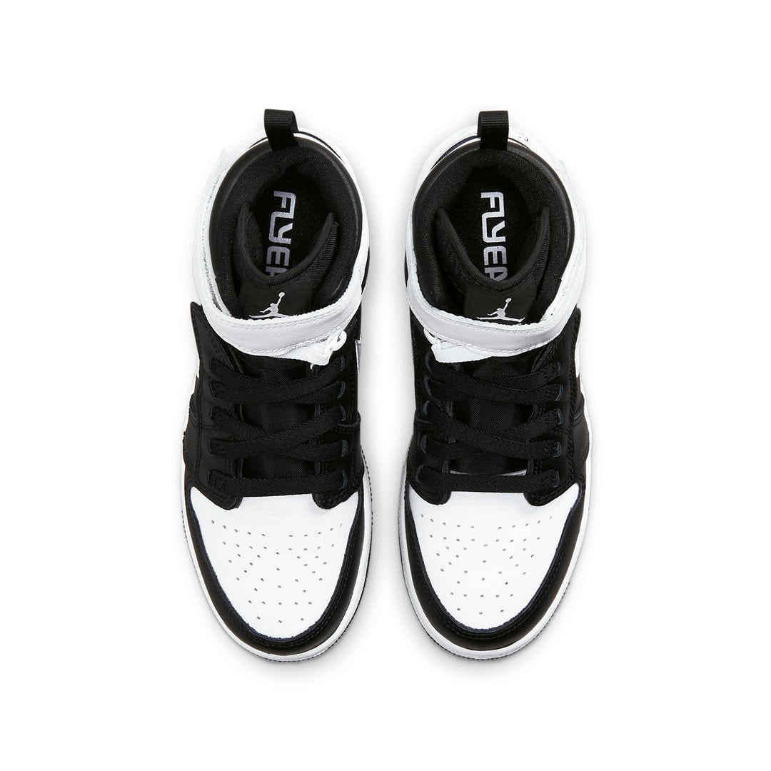 AIR JORDAN 1 HIGH FLYEASE BLACK WHITE GS