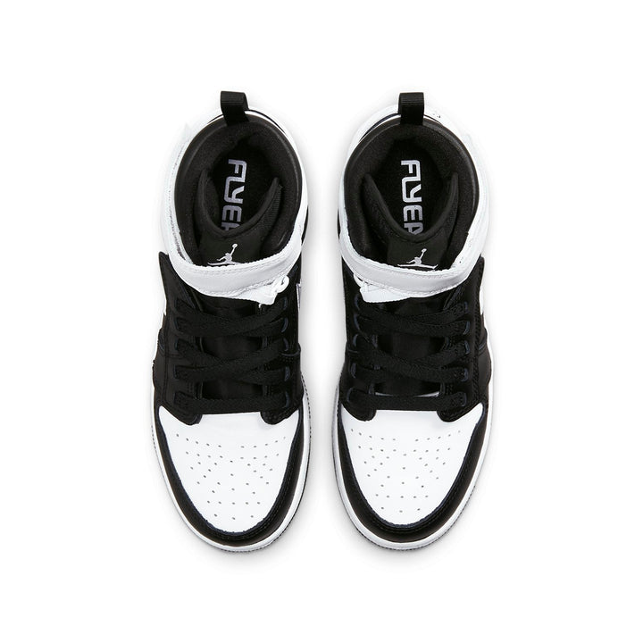 AIR JORDAN 1 HIGH FLYEASE BLACK WHITE GS