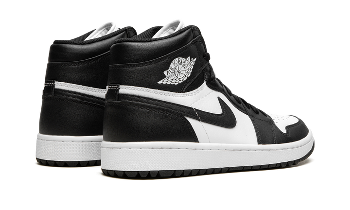 AIR JORDAN 1 HIGH GOLF BLACK WHITE