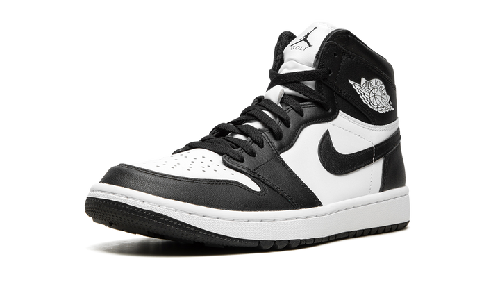 AIR JORDAN 1 HIGH GOLF BLACK WHITE