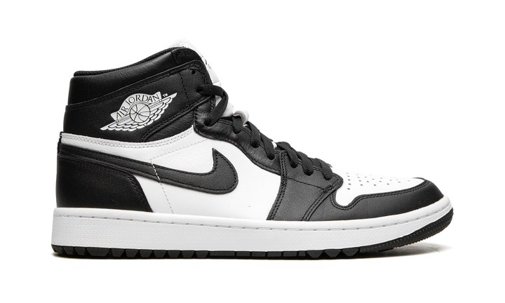 AIR JORDAN 1 HIGH GOLF BLACK WHITE