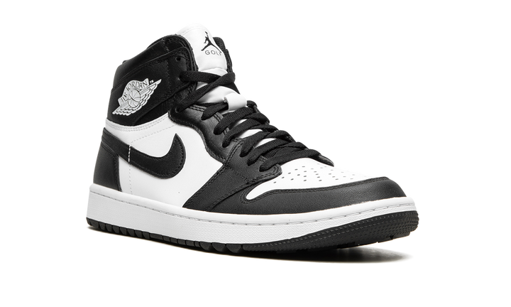AIR JORDAN 1 HIGH GOLF BLACK WHITE