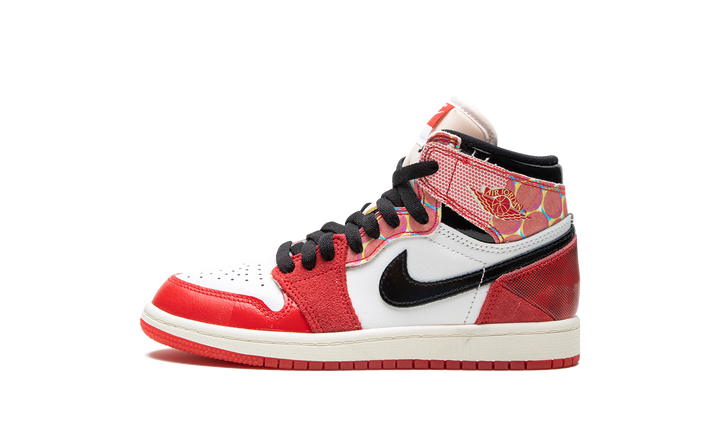 AIR JORDAN 1 HIGH X SPIDER-MAN ACROSS THE SPIDER-VERSE RED BLACK PS