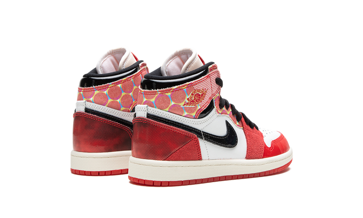 AIR JORDAN 1 HIGH X SPIDER-MAN ACROSS THE SPIDER-VERSE RED BLACK PS