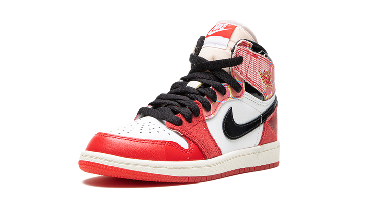 AIR JORDAN 1 HIGH X SPIDER-MAN ACROSS THE SPIDER-VERSE RED BLACK PS