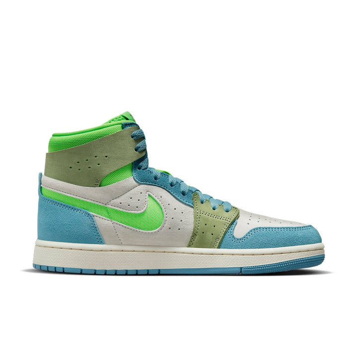 AIR JORDAN 1 HIGH ZOOM CMFT 2 BLUE ELECTRIC GREEN