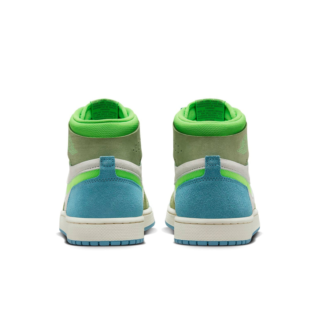 AIR JORDAN 1 HIGH ZOOM CMFT 2 BLUE ELECTRIC GREEN