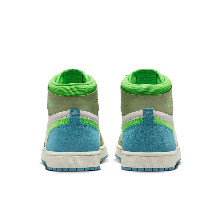 AIR JORDAN 1 HIGH ZOOM CMFT 2 BLUE ELECTRIC GREEN