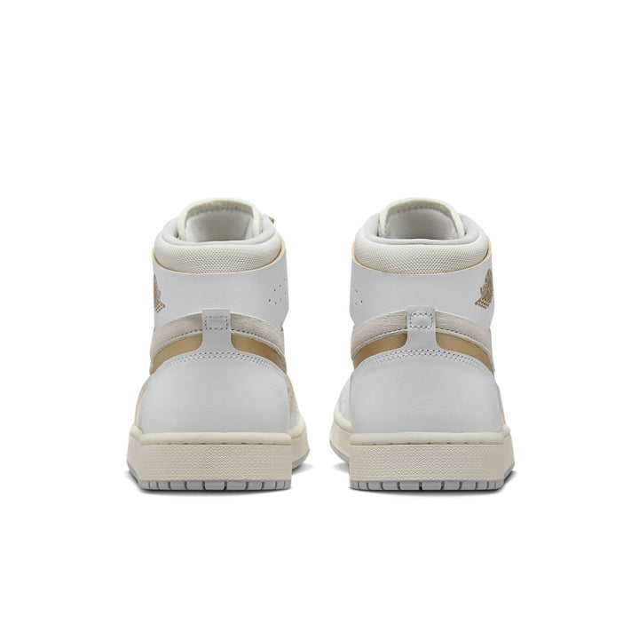 AIR JORDAN 1 HIGH ZOOM CMFT 2 WHITE GREY GOLD