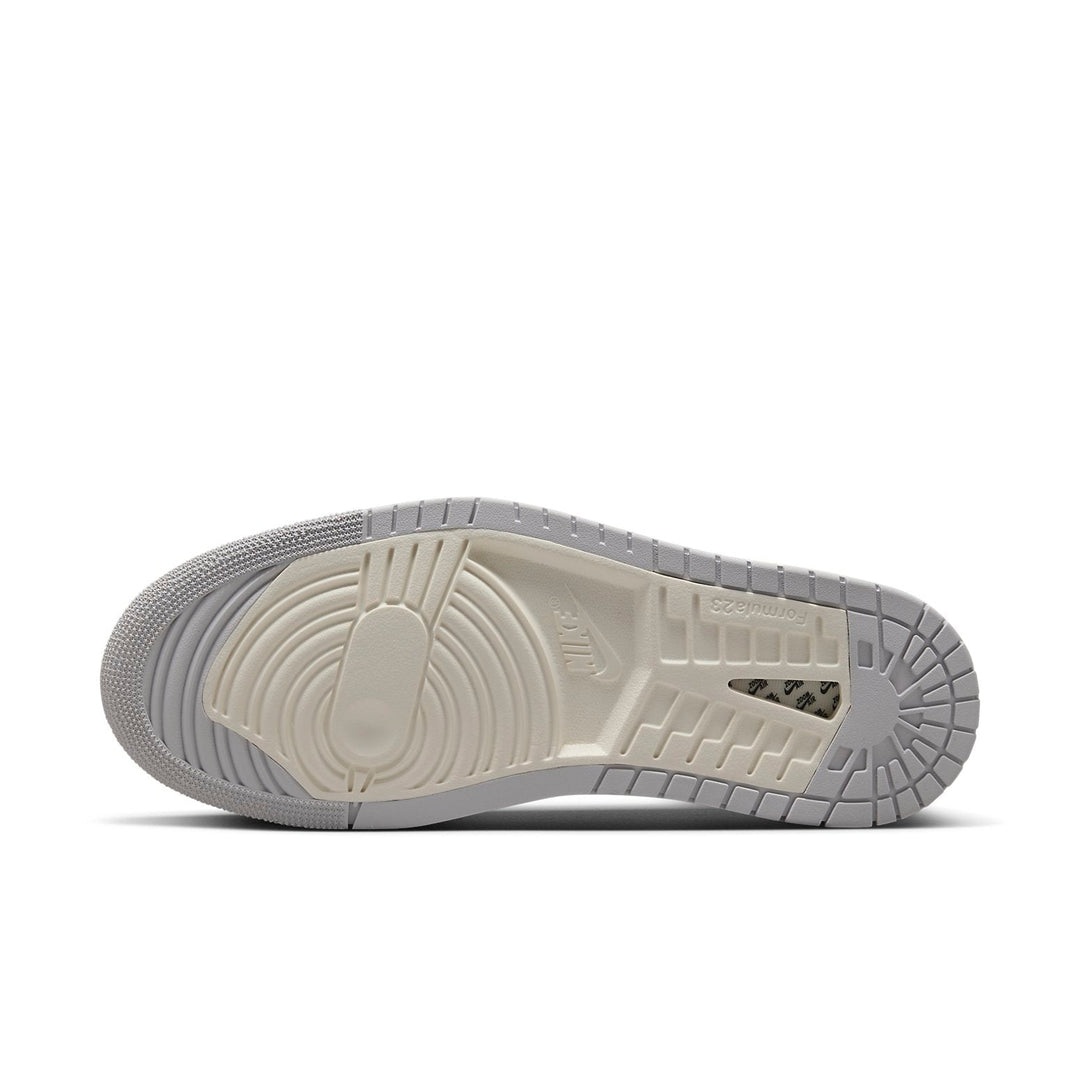 AIR JORDAN 1 HIGH ZOOM CMFT 2 WHITE GREY GOLD