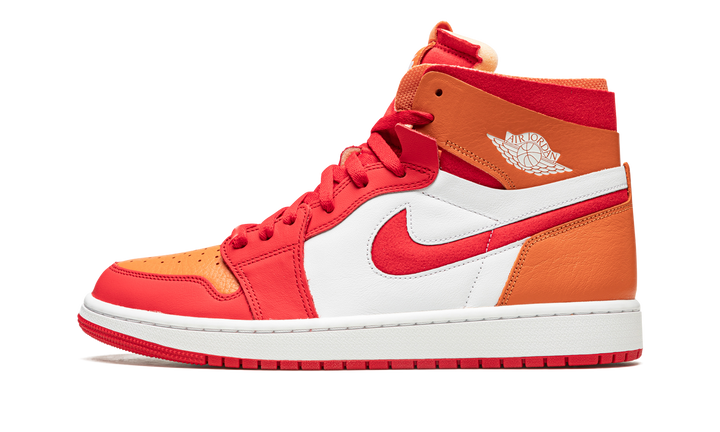 AIR JORDAN 1 HIGH ZOOM CMFT FIRE RED CURRY WOMENS