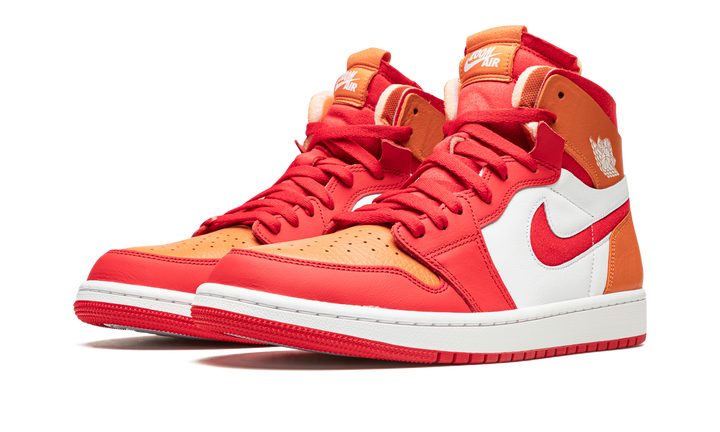AIR JORDAN 1 HIGH ZOOM CMFT FIRE RED CURRY WOMENS