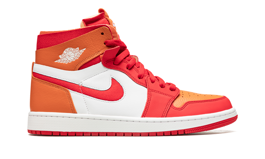 AIR JORDAN 1 HIGH ZOOM CMFT FIRE RED CURRY WOMENS