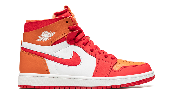 AIR JORDAN 1 HIGH ZOOM CMFT FIRE RED CURRY WOMENS