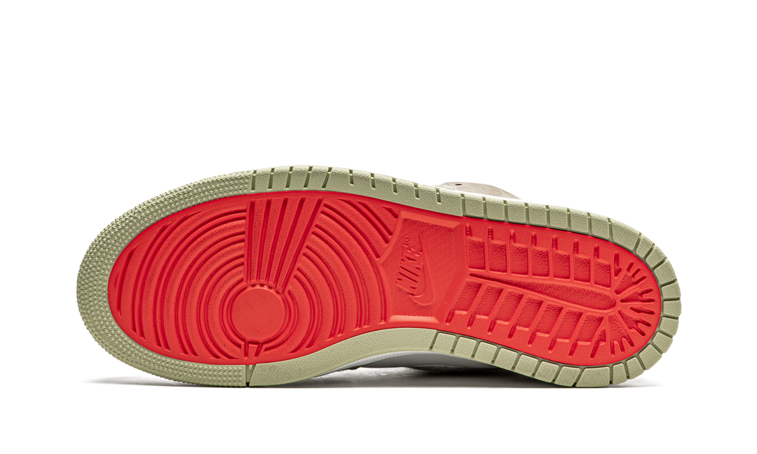 AIR JORDAN 1 HIGH ZOOM WHITE KHAKI WOMENS