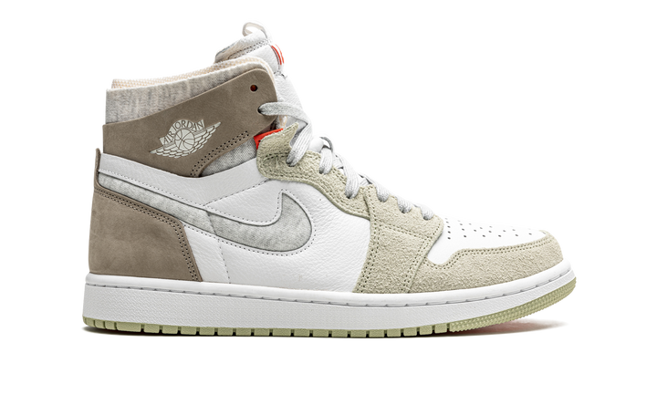AIR JORDAN 1 HIGH ZOOM WHITE KHAKI WOMENS