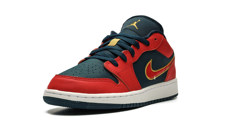AIR JORDAN 1 LOW ARMORY NAVY SPORT RED GS