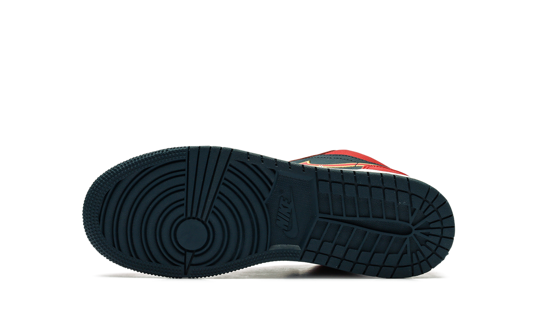 AIR JORDAN 1 LOW ARMORY NAVY SPORT RED GS