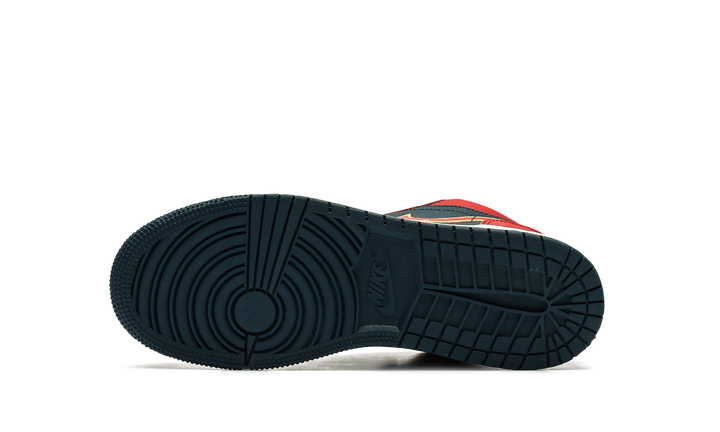 AIR JORDAN 1 LOW ARMORY NAVY SPORT RED GS