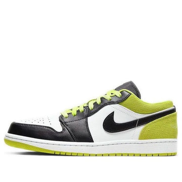 AIR JORDAN 1 LOW BLACK CYBER — Stock