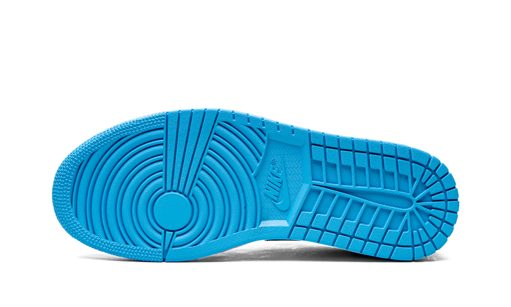 AIR JORDAN 1 LOW BLACK DARK POWDER BLUE WOMENS