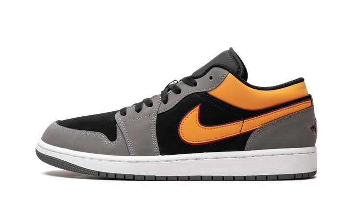 AIR JORDAN 1 LOW BLACK GREY ORANGE