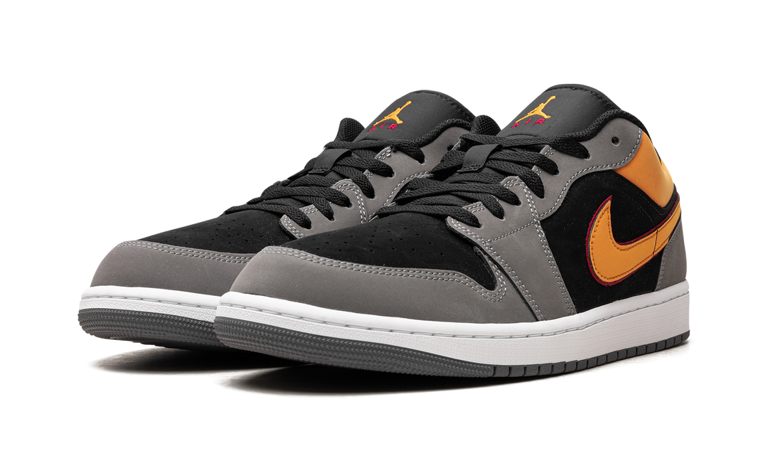 AIR JORDAN 1 LOW BLACK GREY ORANGE