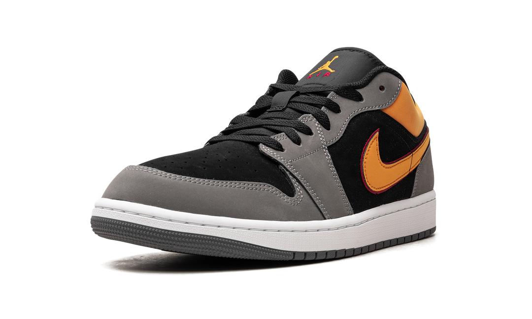 AIR JORDAN 1 LOW BLACK GREY ORANGE