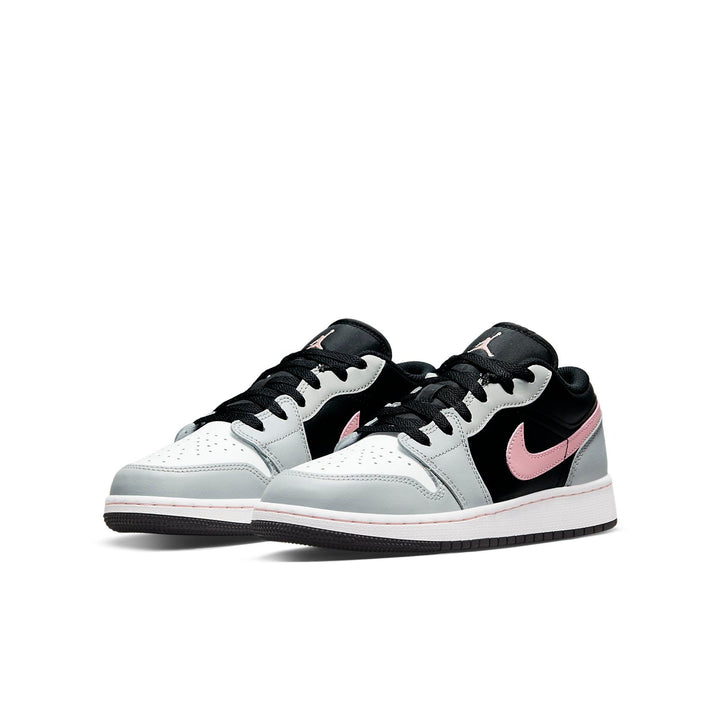 AIR JORDAN 1 LOW BLACK GREY PINK GS